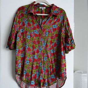 Frankie’s bikinis Button-Up Blouse - Multicolor